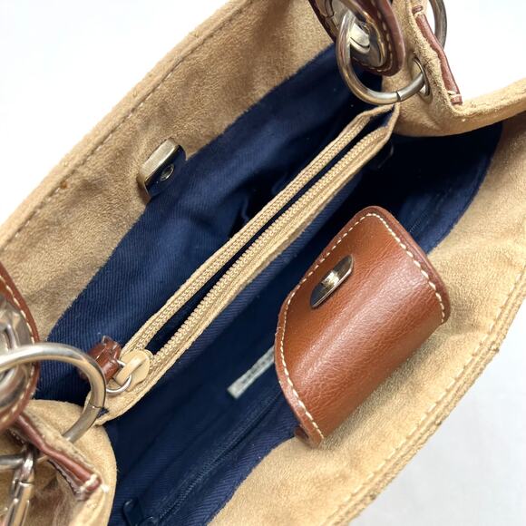 Tommy Hilfiger Tan Bucket Crossbody Bag - Picture 7 of 8
